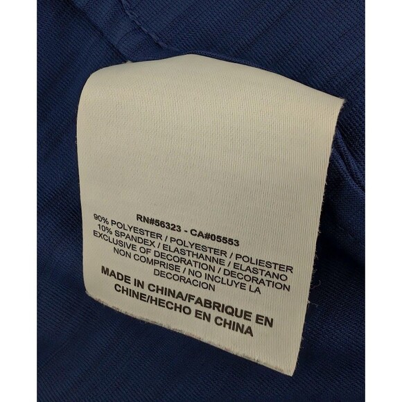 NIKE Men's GOLF Sz L DRI-FIT Performance Polo Shirt Short Sleeve Striped Blue - Picture 5 of 5